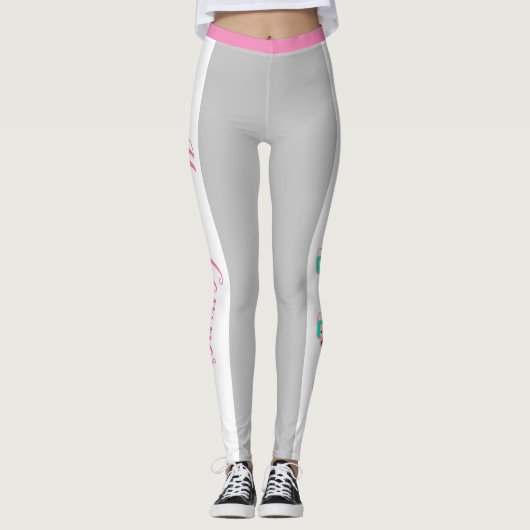 Leggings Rétro profondément satisfait (Devant)