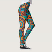 Leggings Rétro Psychedélique (Droite)
