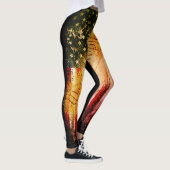 Leggings Retro Rock NOUS LE PEUPLE Drapeau américain (Droite)