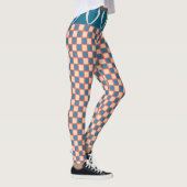 Leggings Retro Sixties California Checkerboard Wave (Droite)