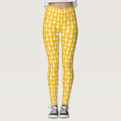 Leggings Retro Sunshine Pickleball Réception de Mariage (Devant)