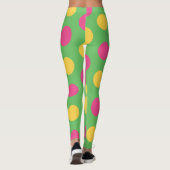 Leggings Retro Super années 1960 Mod Motif (Dos)