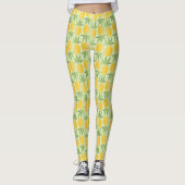 Leggings Rétros ananas (Devant)