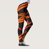 Leggings rêve| légendes de contrôle noir et orange (Droite)