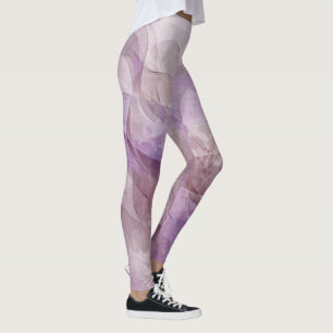 Leggings Rêve tourbillonnant lavande lilas mauve lavande
