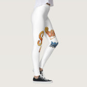 Leggings "Réveillé, Pas Fatigué." (Droite)