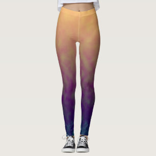 Leggings Rêverie du Crépuscule Doré