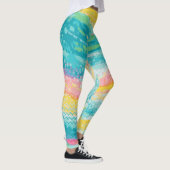 Leggings Rêves de piscine à marée tropicale (Droite)