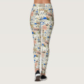 Leggings rêves de Santorin (Dos)