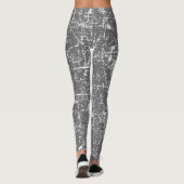 Leggings Revêtement gris (Dos)