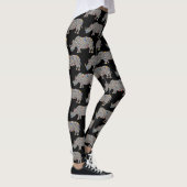 Leggings Rhinoceros psychédélique (Droite)