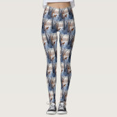 Leggings Rhodesian Ridgeback Laisser Neige Noël (Devant)