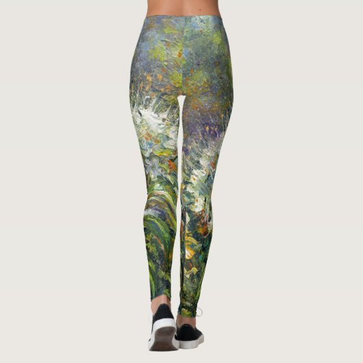 Leggings "Rhododendrons et abeille" (Dos)