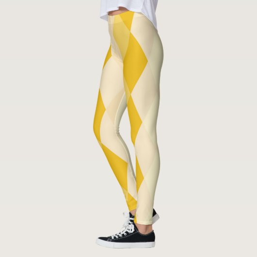 Leggings Rhombus jaune (Gauche)