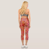 Leggings Rhubarb & Lemon Pie Capri (Verso)