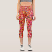 Leggings Rhubarb & Lemon Pie Capri (Recto)