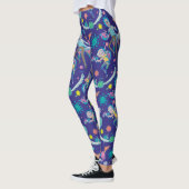 Leggings RICK ET MORTY™| Parmi les Motifs de cellules infec (Gauche)