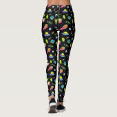 Leggings RICK ET MORTY™Saison 3 de Psychedelic Motif (Dos)