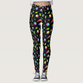 Leggings RICK ET MORTY™Saison 3 de Psychedelic Motif (Devant)
