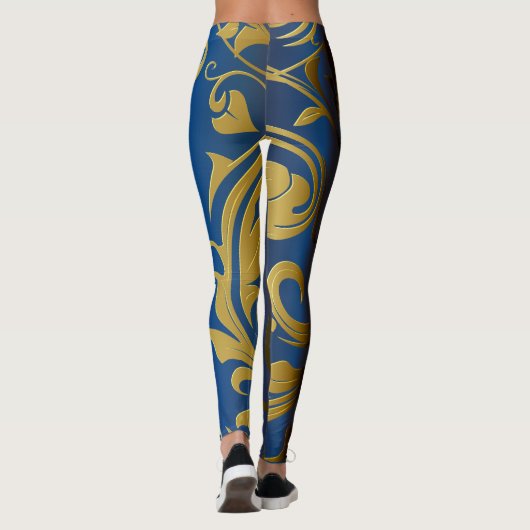 Leggings Rideaux dorés 1 (Dos)