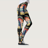 Leggings Ridin' With Biden Manger Ice Cream Retro Sunset (Droite)