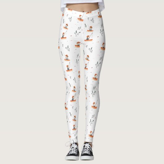 Leggings Rien Ne Rend Un Poisson Plus Gros (Devant)