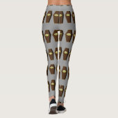 Leggings RIP Halloween café de pattes de fin (Dos)