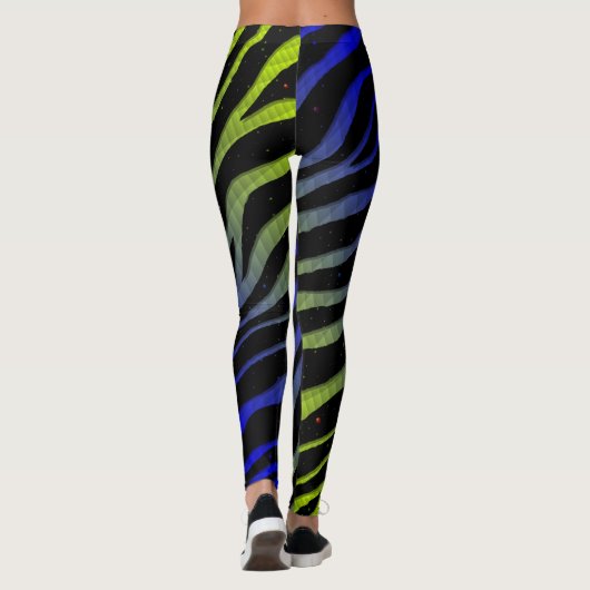 Leggings Ripped SpaceTime Stripes (Dos)