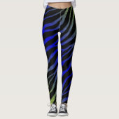 Leggings Ripped SpaceTime Stripes (Devant)