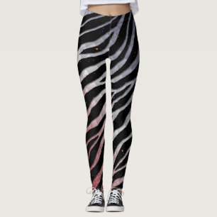 Leggings Ripped SpaceTime Stripes