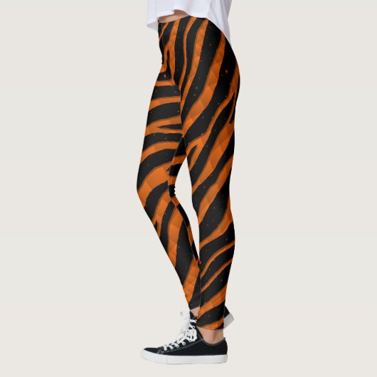 Leggings Ripped SpaceTime Stripes (Gauche)