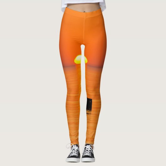 Leggings Rising Orange (Devant)