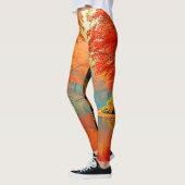 Leggings Rivière forestière d'automne (Gauche)