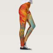 Leggings Rivière forestière d'automne (Droite)