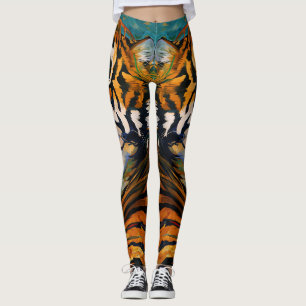 Leggings Roar of the Wild Heart - Tigress coloré