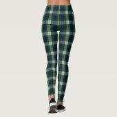 Leggings Robe Black Watch Tartan moderne Plaid Motif (Dos)