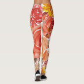 Leggings Robe brodée florale (Dos)