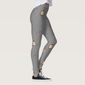 Leggings robin et motif de neige (Droite)