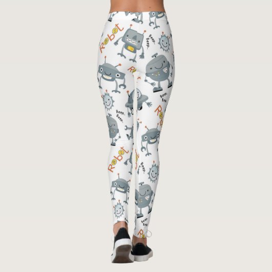 Leggings Robot convivial (Dos)