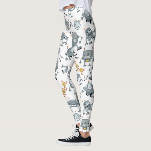 Leggings Robot convivial (Gauche)