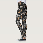 Leggings Robot de musique confus (Gauche)