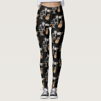 Leggings Robot de musique confus