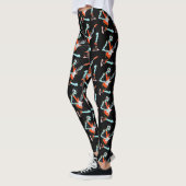 Leggings Robot guitariste (Gauche)