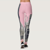 Leggings Robot Mécanique Génie Engins Machinerie (Dos)