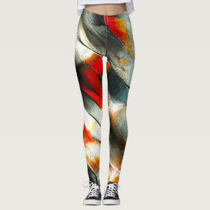 Leggings Roche argentée rugueuse au-dessus du membre brûlan