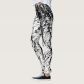 Leggings Roche noire et blanche (Gauche)