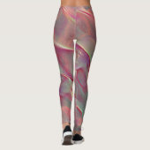 Leggings Roche numérique à l'ombre satinée, corail vivant o (Dos)