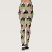Leggings Roche sur la dunette d'Emoji (Dos)