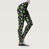 Leggings Roches de curling et pattes Shamrocks (Droite)