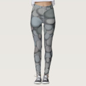 Leggings Roches fluviales à plusieurs couleurs claires (Devant)